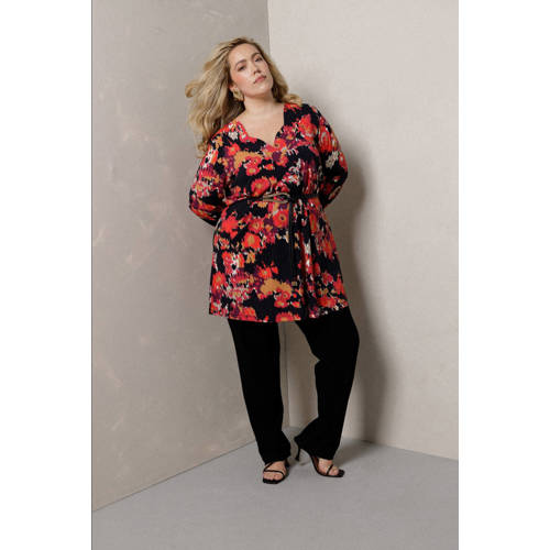 Colletta blousetop zwart afbeelding