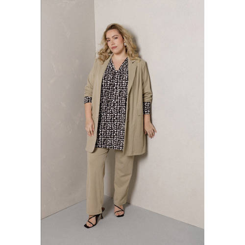 Colletta blousetop zwart afbeelding