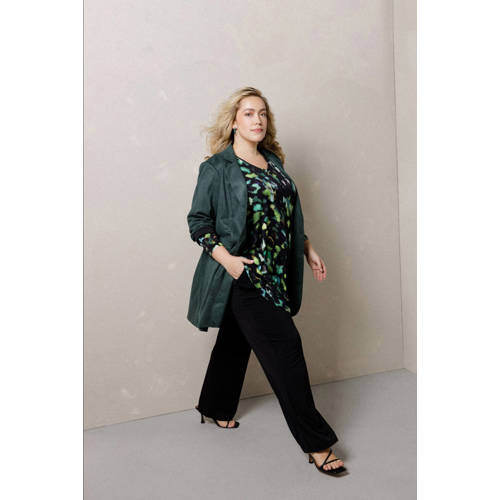 Colletta blousetop zwart afbeelding