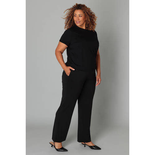 Colletta regular waist legging zwart afbeelding
