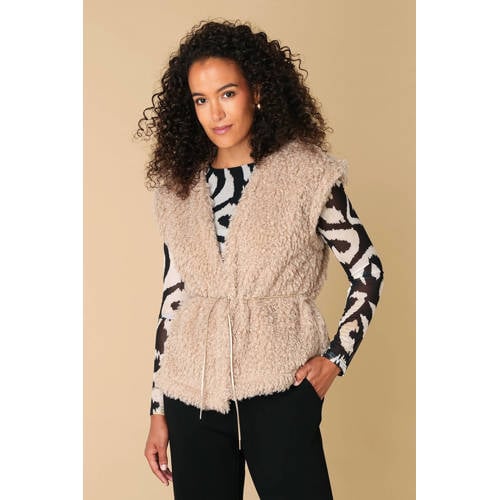 Ivy Beau gilet camel afbeelding