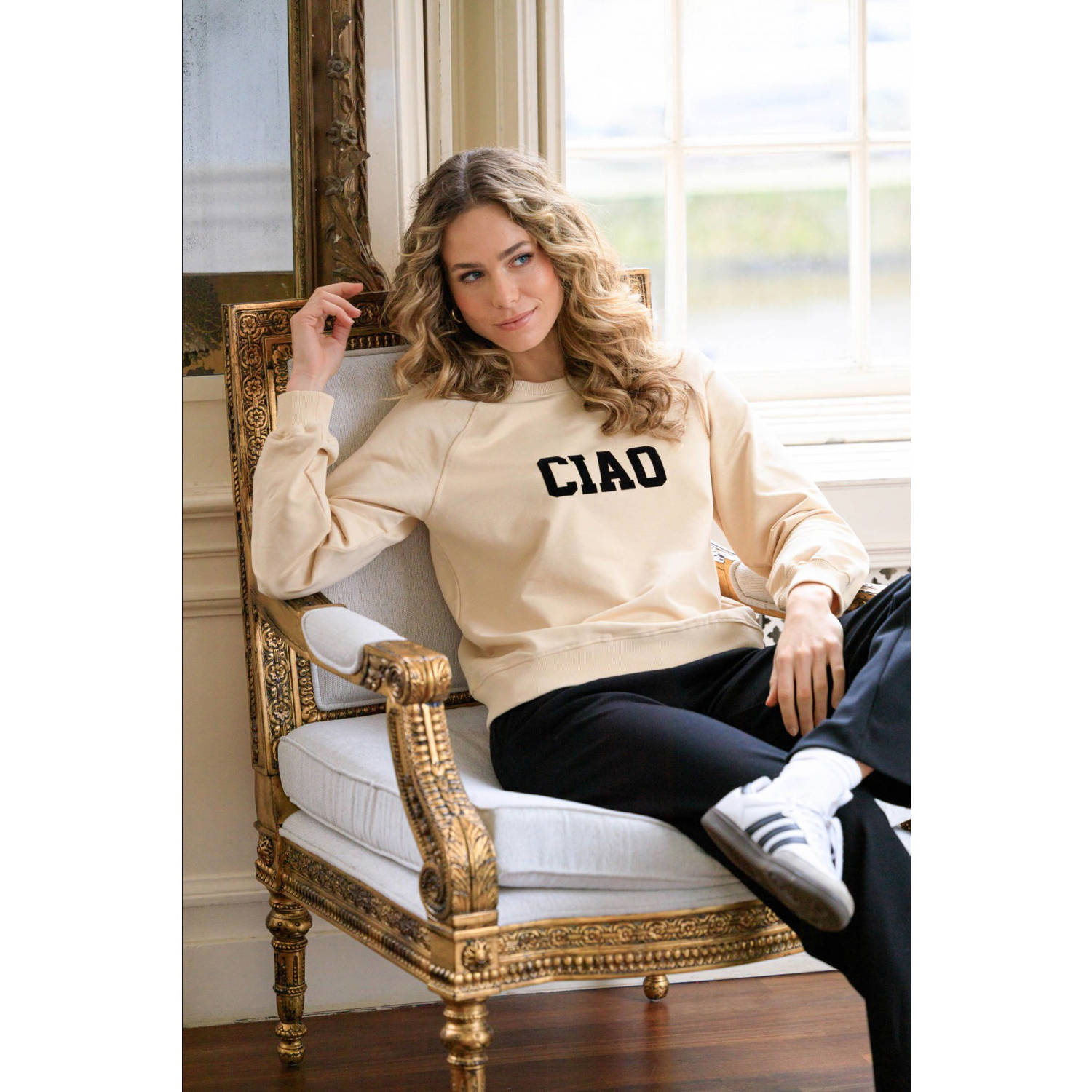 Ivy Beau sweater ecru