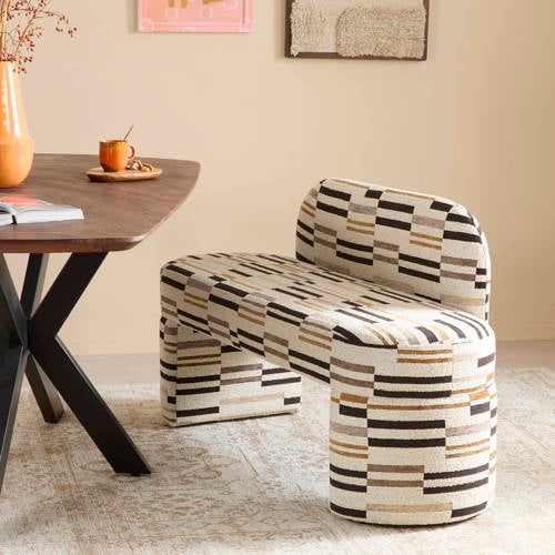 NOUS Living eetkamerbank Nice 145 cm afbeelding