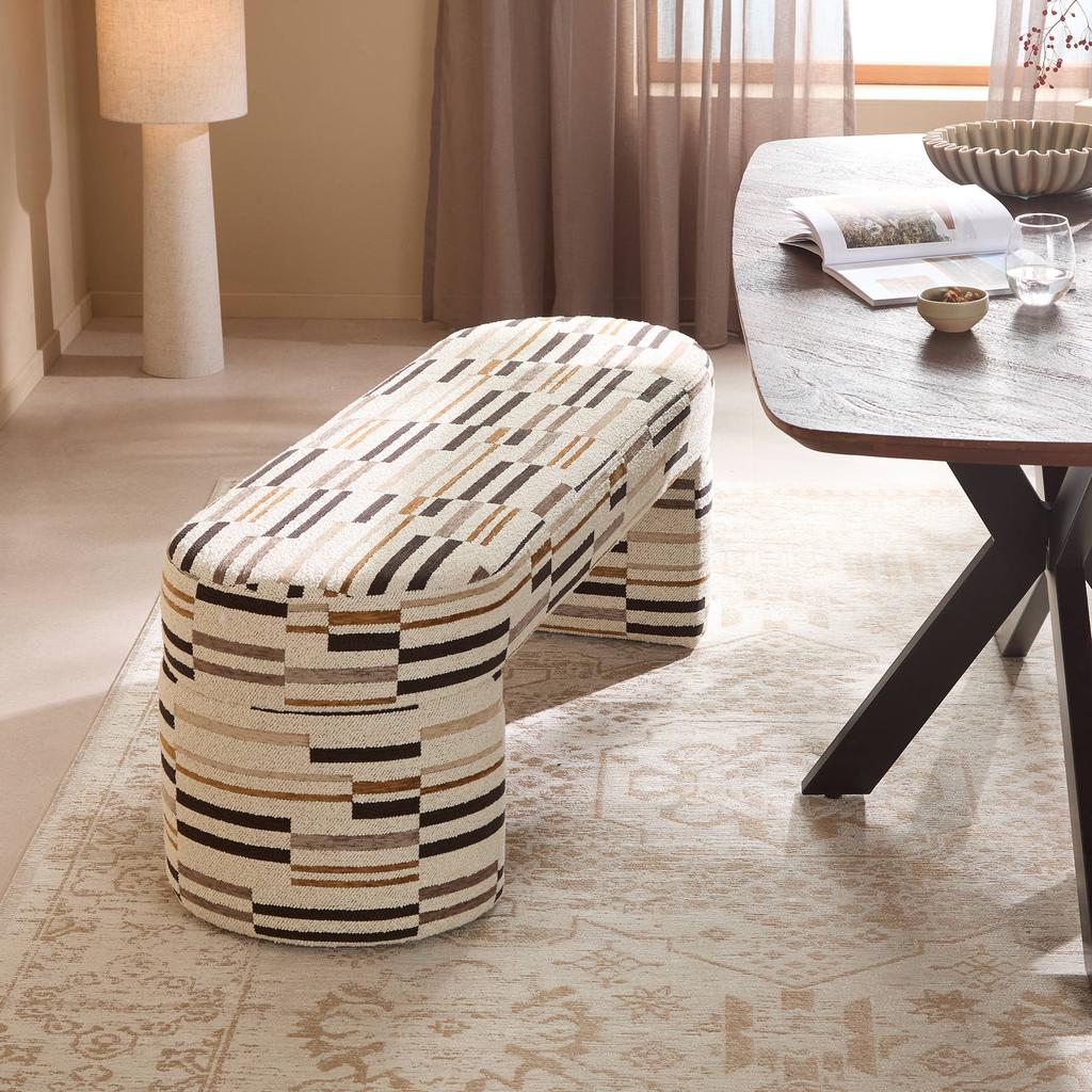 NOUS Living eetkamerbank Nice 145 cm