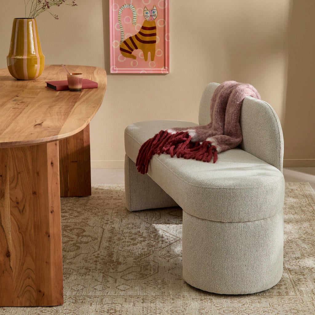 NOUS Living eetkamerbank Nice 145 cm