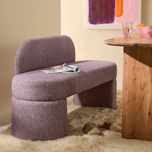 NOUS Living eetkamerbank Nice 145 cm afbeelding
