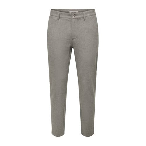 ONLY & SONS slim chino taupe afbeelding