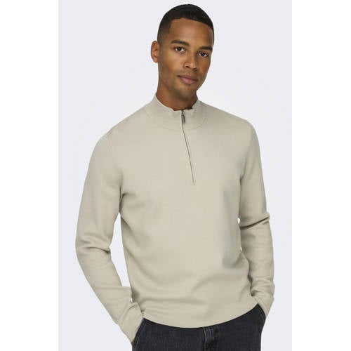 ONLY & SONS pullover sweater beige afbeelding