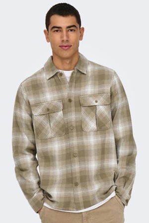 overshirt lichtkaki