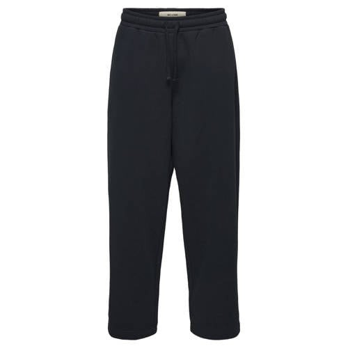 ONLY & SONS wide leg joggingbroek zwart afbeelding