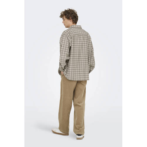 ONLY & SONS overshirt olijfgroen afbeelding