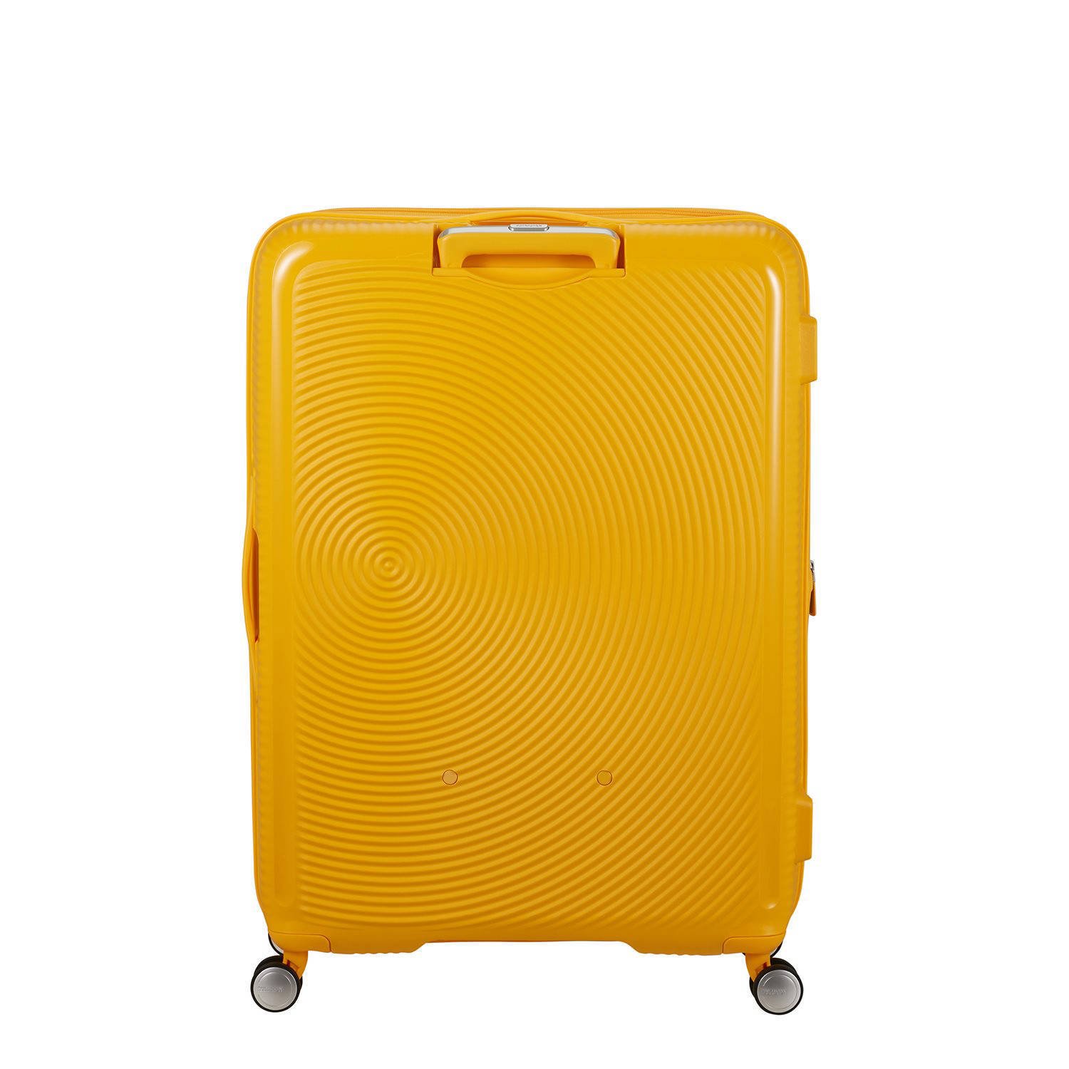 American Tourister trolley Soundbox 80 cm. Expandable geel
