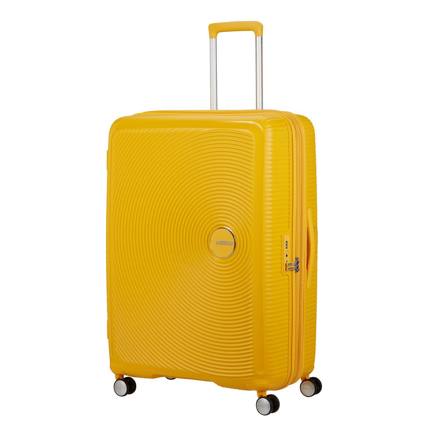 American Tourister trolley Soundbox 80 cm. Expandable geel