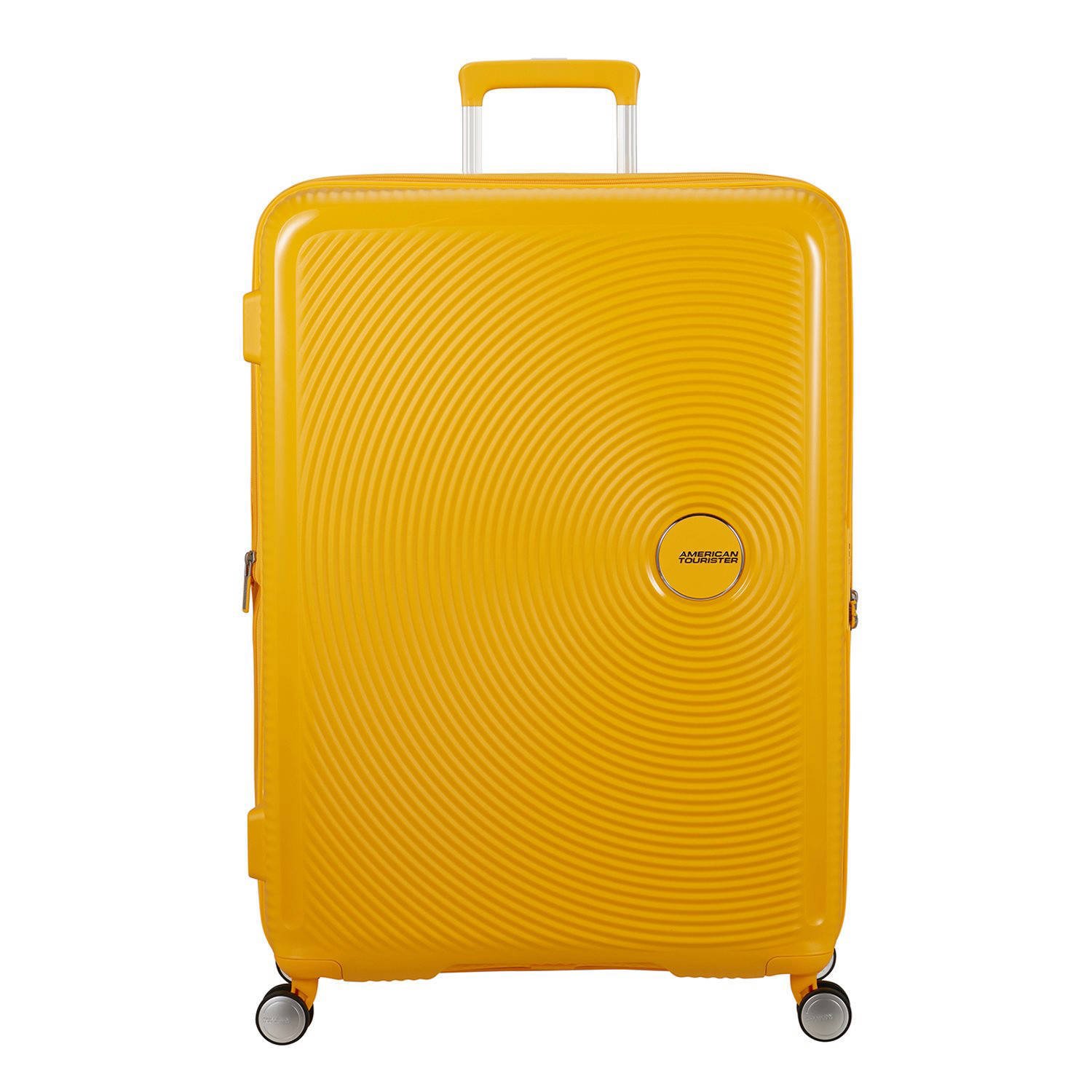 American Tourister trolley Soundbox 80 cm. Expandable geel