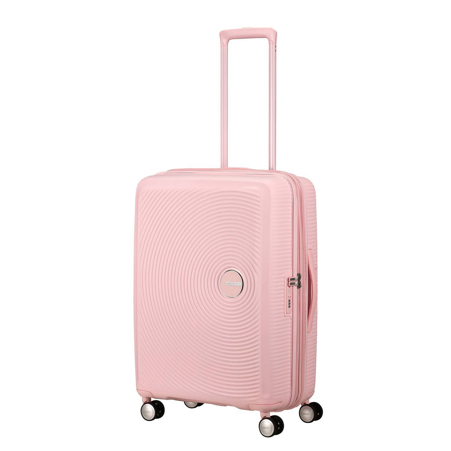 American Tourister trolley Soundbox 67 cm. Expandable lichtroze