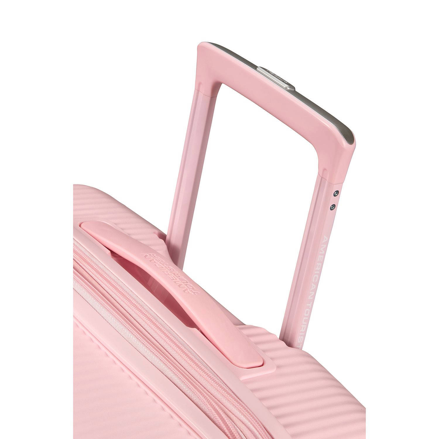 American Tourister trolley Soundbox 67 cm. Expandable lichtroze