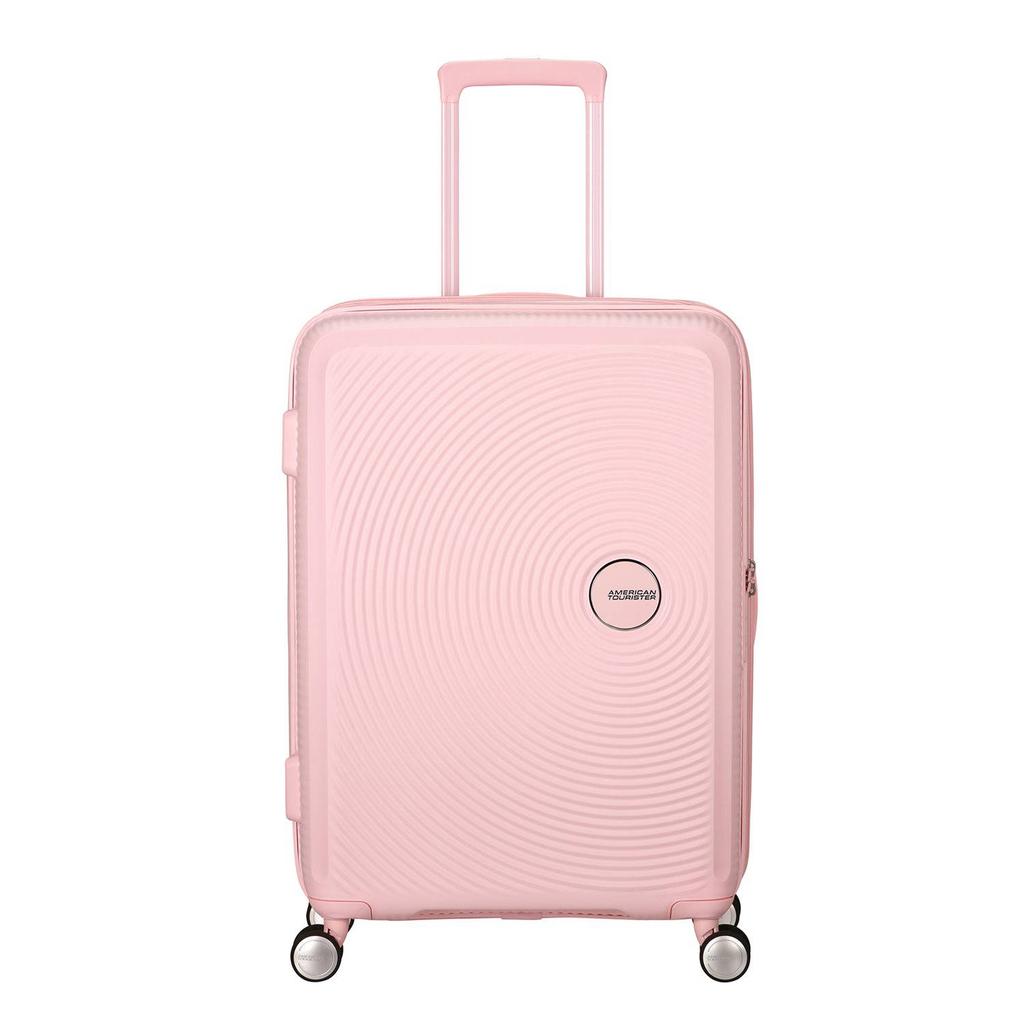 American Tourister trolley Soundbox 67 cm. Expandable lichtroze