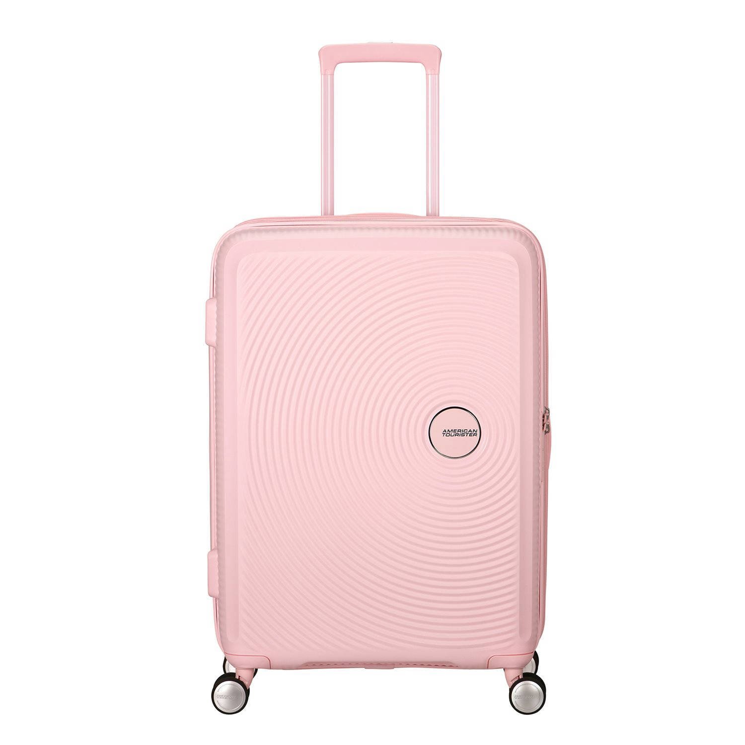 American Tourister trolley Soundbox 67 cm. Expandable lichtroze