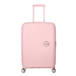 American Tourister trolley Soundbox 67 cm. Expandable lichtroze