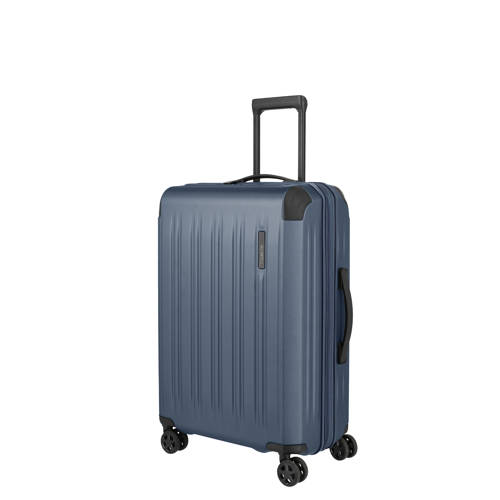 Travelite trolley Dynamiic 66 cm. Expandable donkerblauw afbeelding