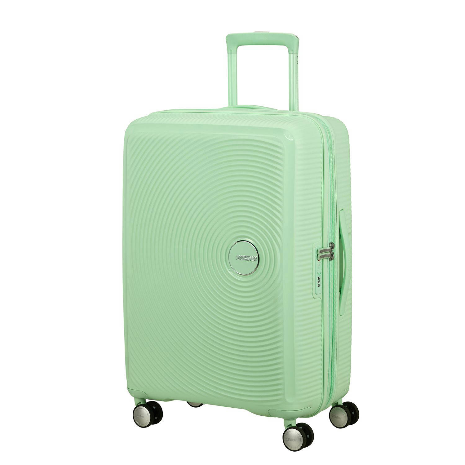 American Tourister trolley Soundbox 67 cm. Expandable mintgroen
