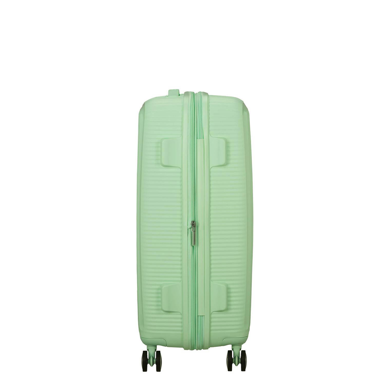 American Tourister trolley Soundbox 67 cm. Expandable mintgroen