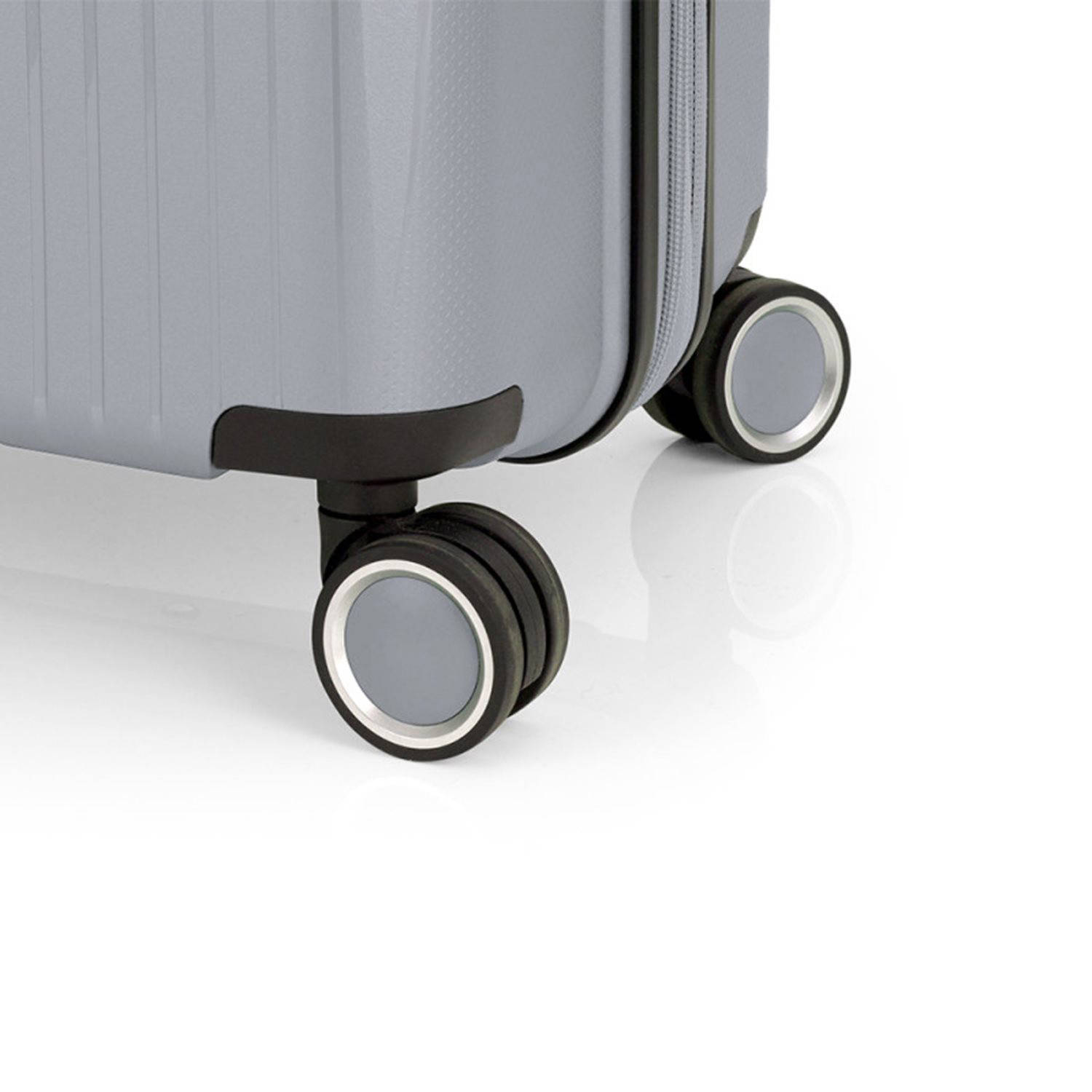 Gabol trolley Brooklyn 75 cm. zilverkleurig