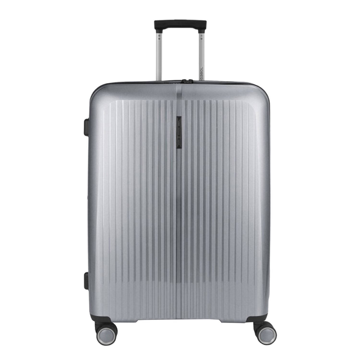 Gabol trolley Brooklyn 75 cm. zilverkleurig