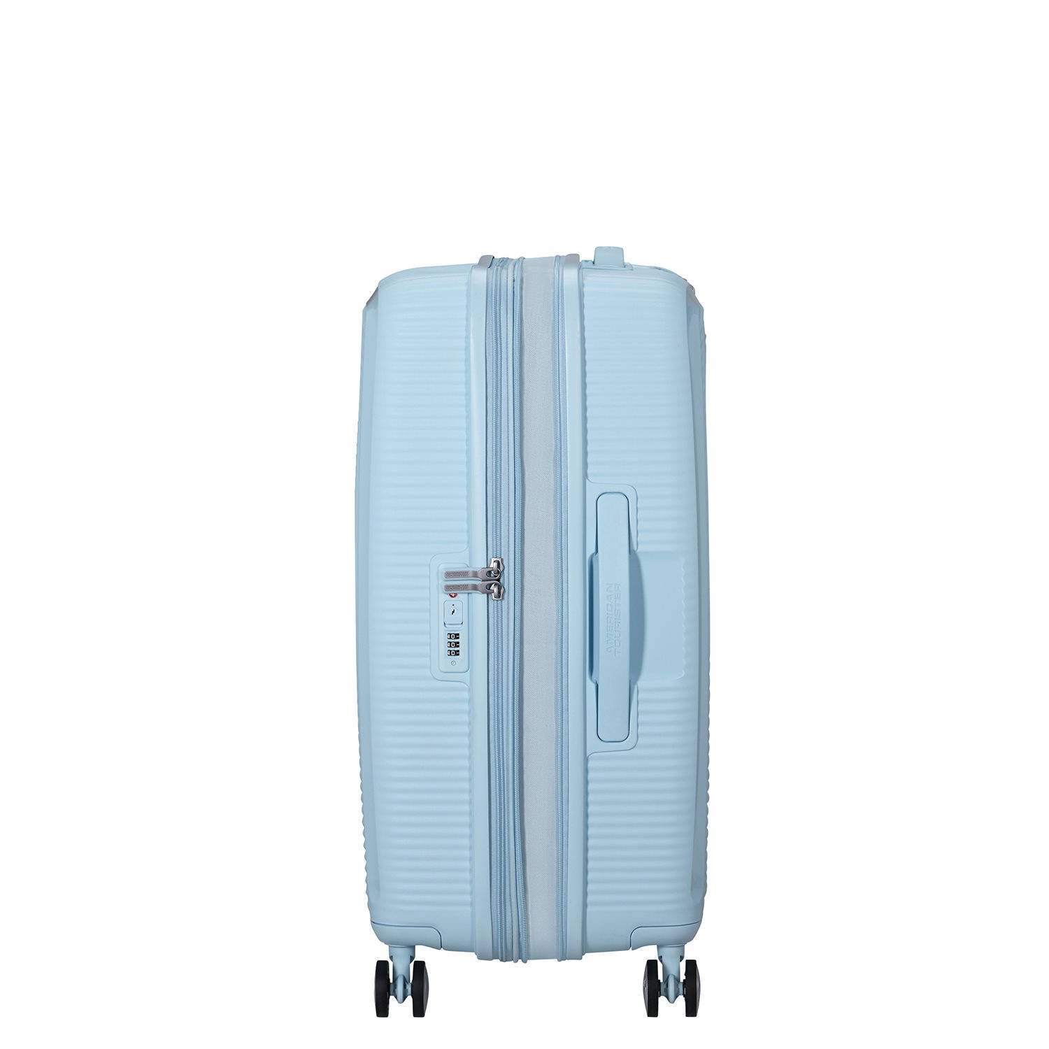 American Tourister trolley Soundbox 80 cm. Expandable geel