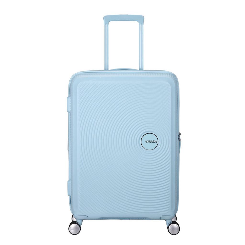 American Tourister trolley Soundbox 80 cm. Expandable geel