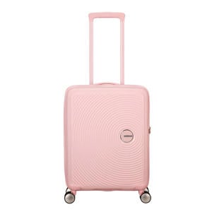 trolley Soundbox 55 cm. Expandable lichtroze
