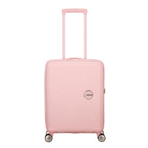 trolley Soundbox 55 cm. Expandable lichtroze