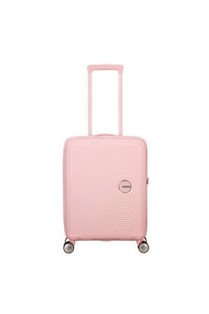 trolley Soundbox 55 cm. Expandable lichtroze