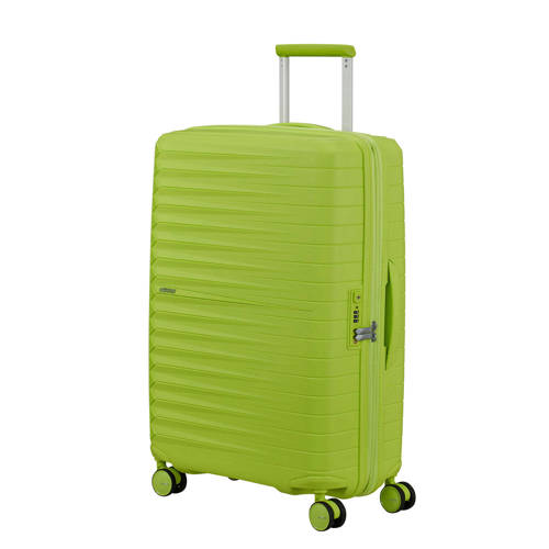American Tourister trolley FastForward 68 cm. Expandable limegroen afbeelding