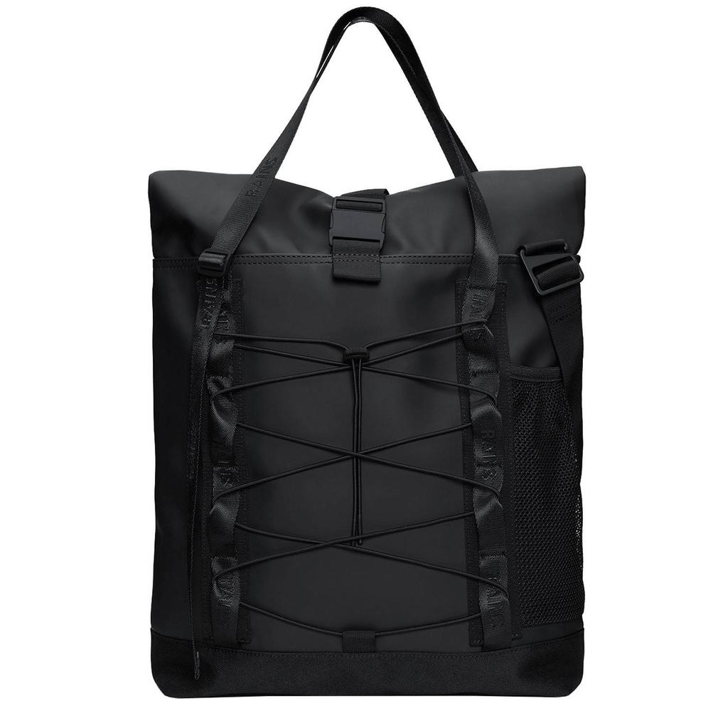 Rains rugzak Trail Rolltop Tote Bag zwart