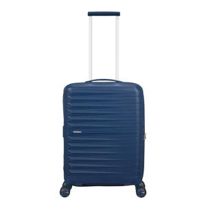 trolley FastForward 55 cm. Expandable donkerblauw
