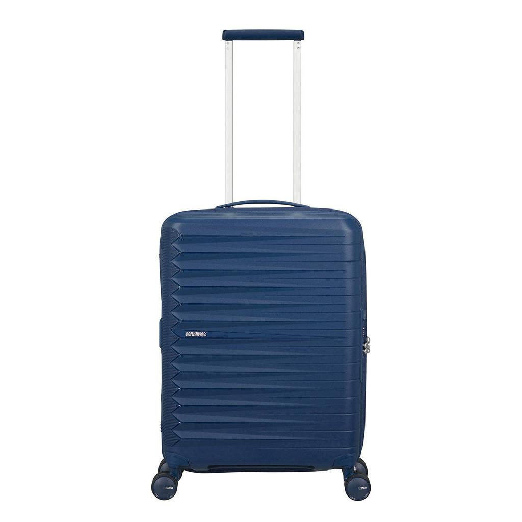 American Tourister trolley FastForward 55 cm. Expandable donkerblauw