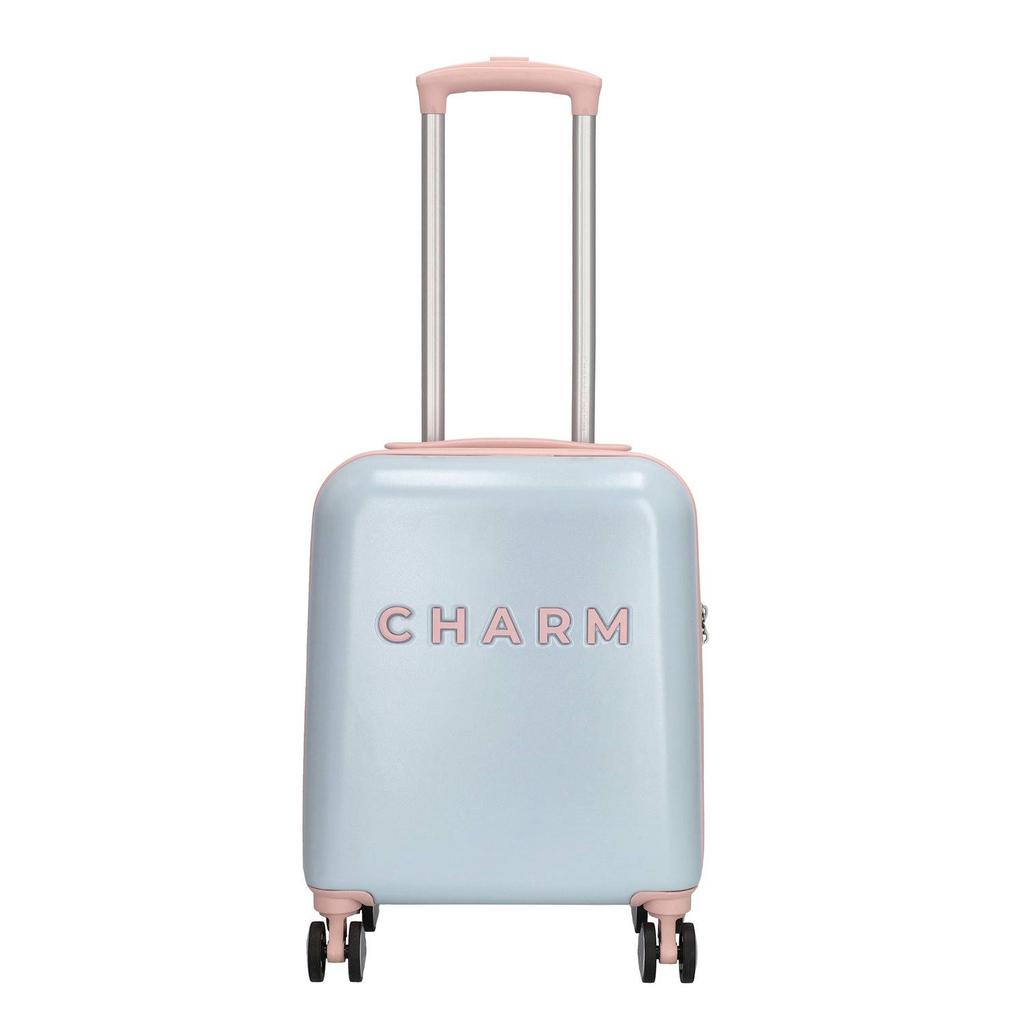 Charm London trolley Capetown Underseater 45 cm. lichtblauw