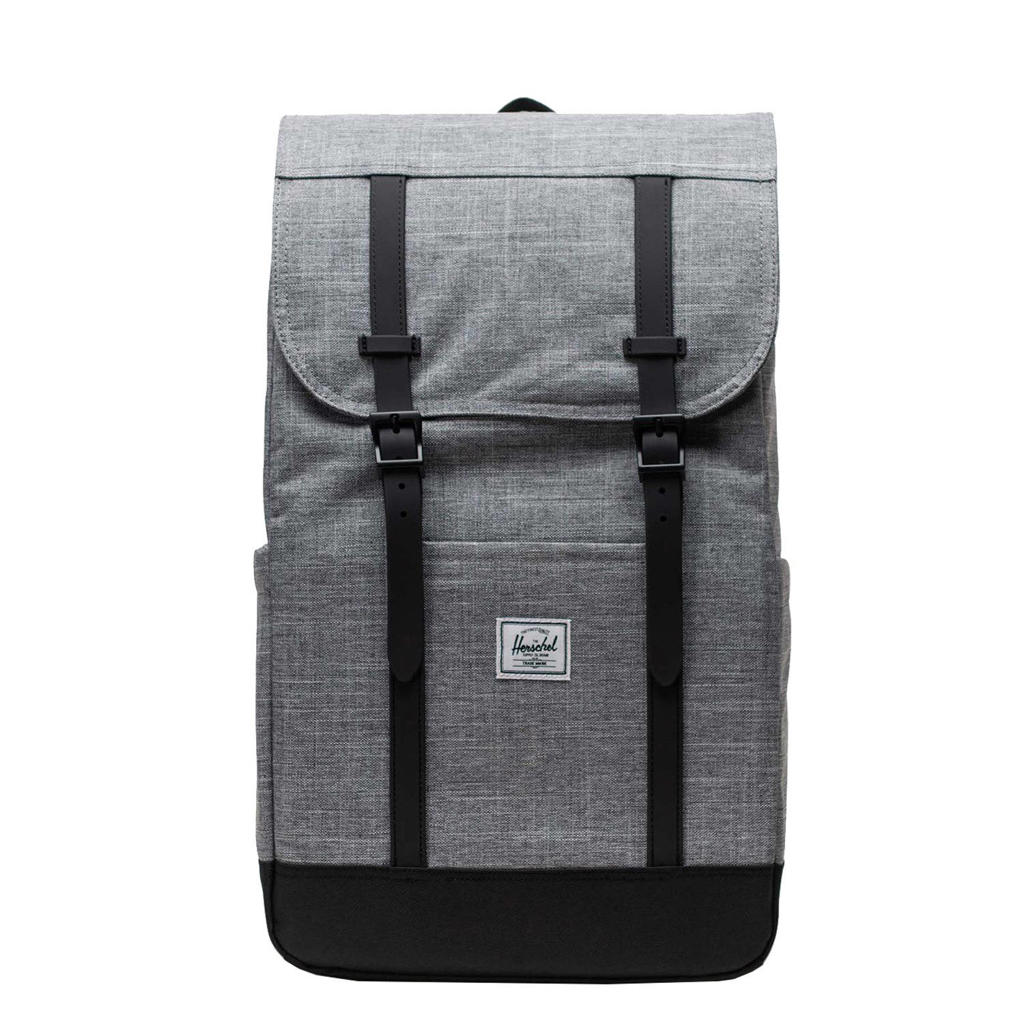 Herschel rugzak Retreat raven crosshatch