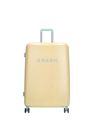 trolley Capetown 75 cm. lichtgeel