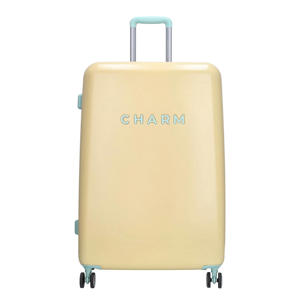 trolley Capetown 75 cm. lichtgeel