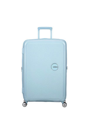 trolley Soundbox 77 cm. Expandable lichtblauw