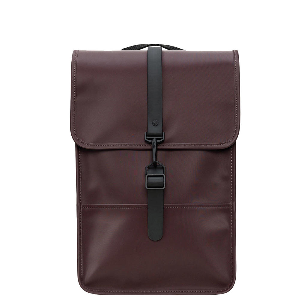 Rains rugzak Mini W3 bordeauxrood