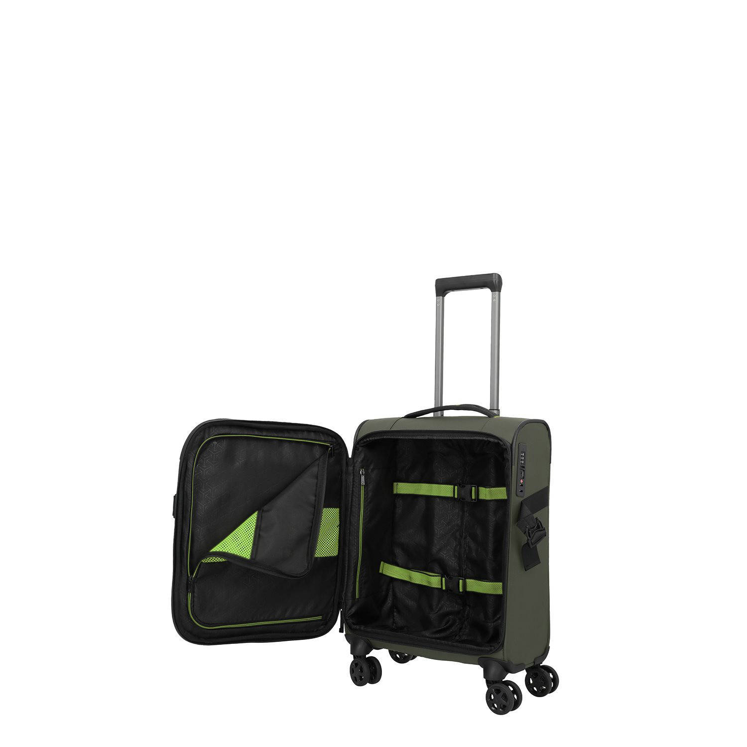 Travelite trolley Briize 55 cm. kaki