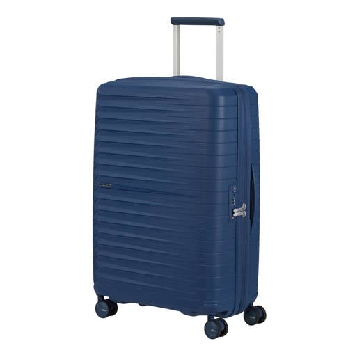 American Tourister trolley FastForward 68 cm. Expandable blauw afbeelding