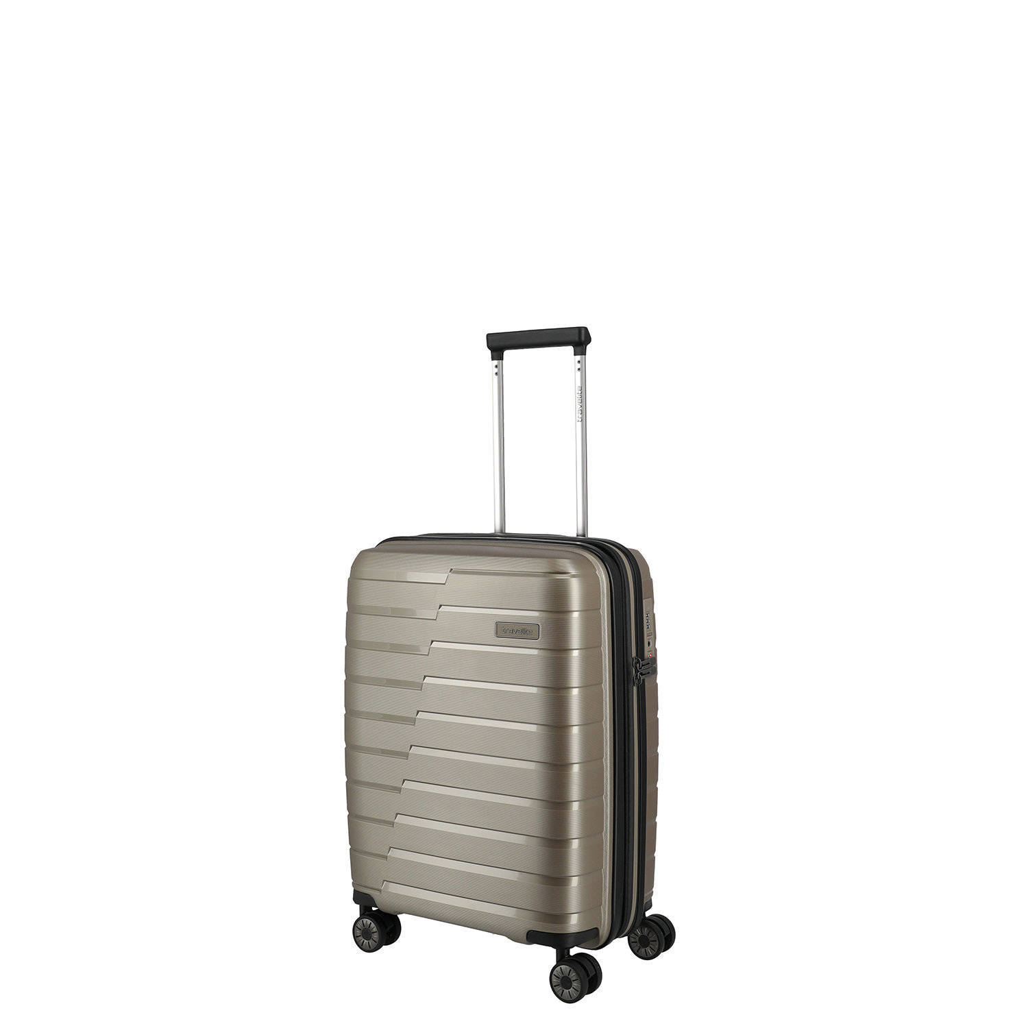 Travelite trolley Air Base 55 cm. Expandable lichtbruin