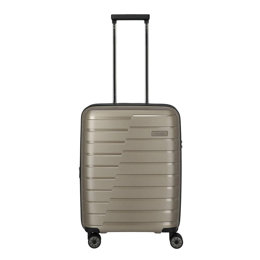 Travelite trolley Air Base 55 cm. Expandable lichtbruin
