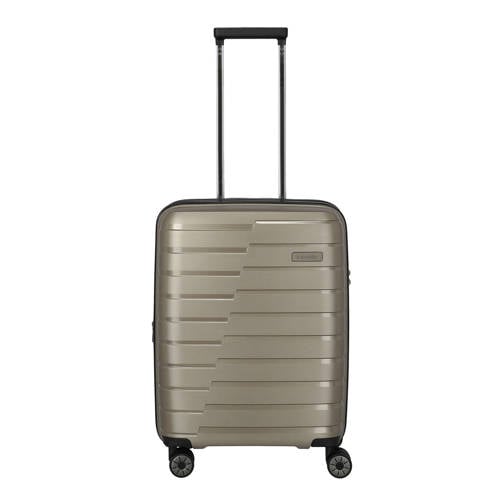 Travelite trolley Air Base 55 cm. Expandable lichtbruin afbeelding