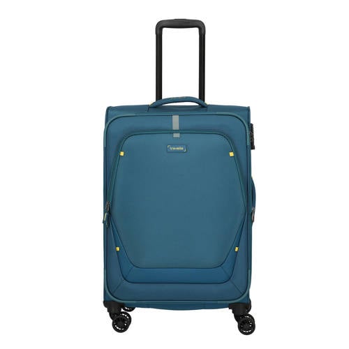 Travelite trolley Umbria 67 cm. petrol afbeelding