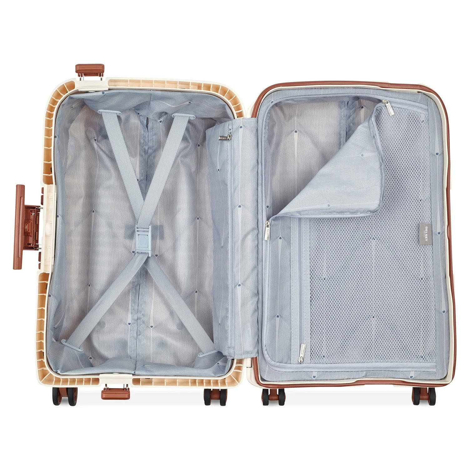 Delsey trolley Moncey 55 cm. ecru